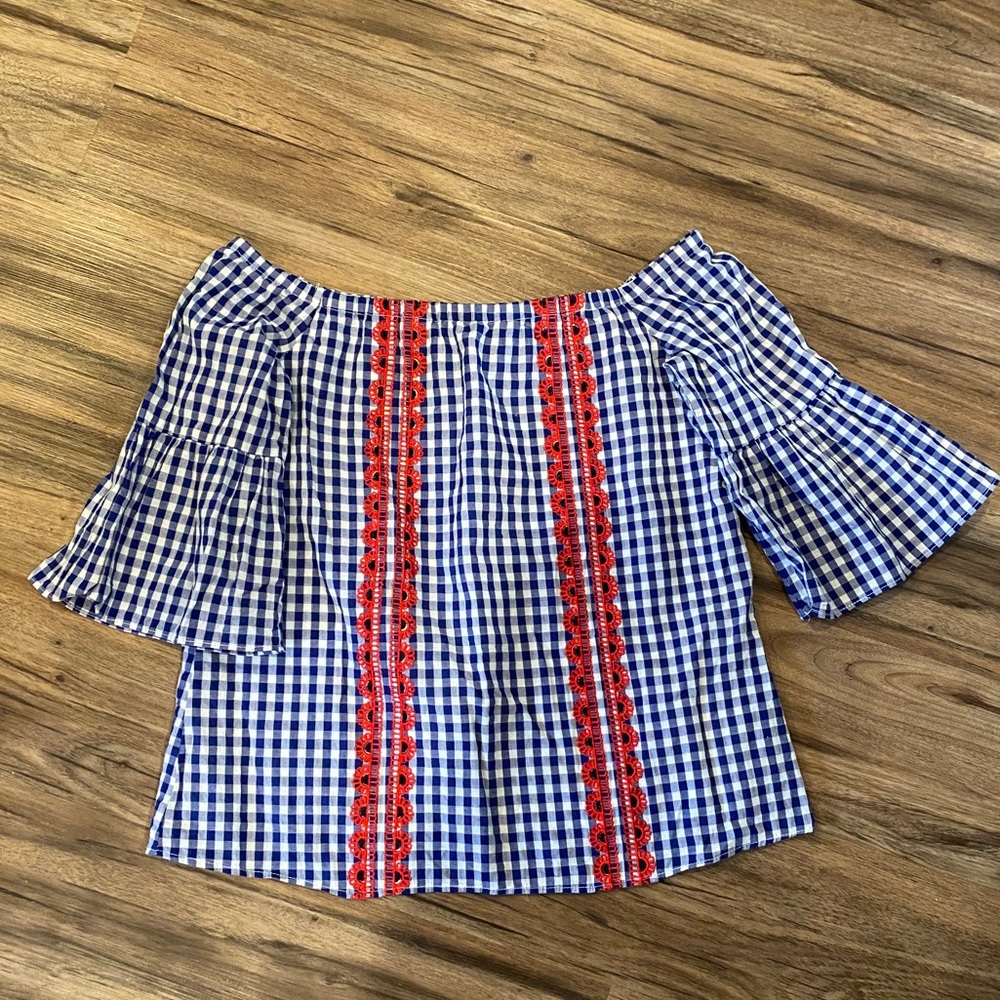 English Factory Cold Shoulder Top